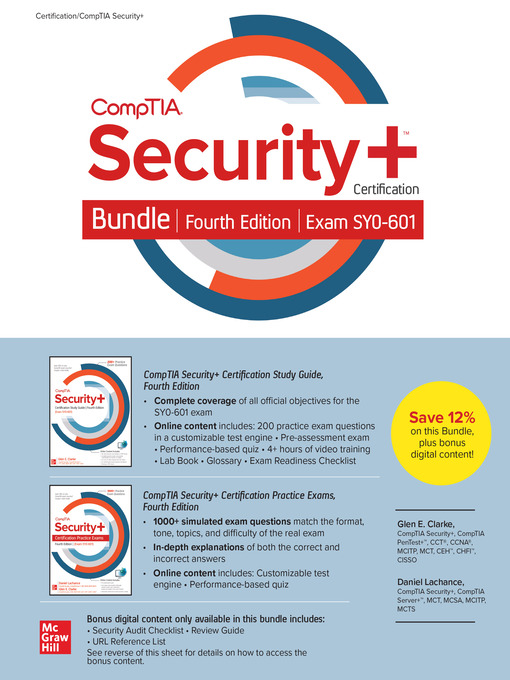 Title details for CompTIA Security+ Certification Bundle (Exam SY0-601) by Glen E. Clarke - Available